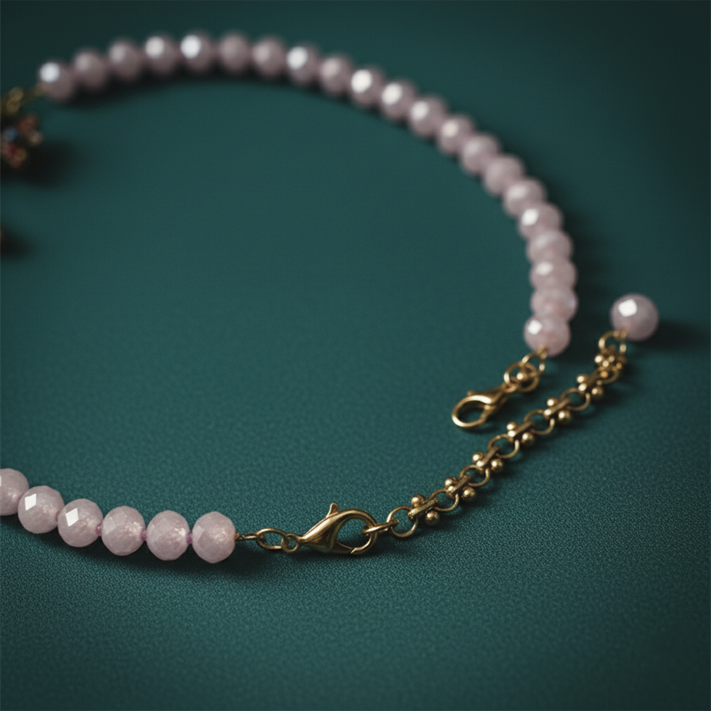 Enchanted Garden Necklace  Where Nature Meets Glamour