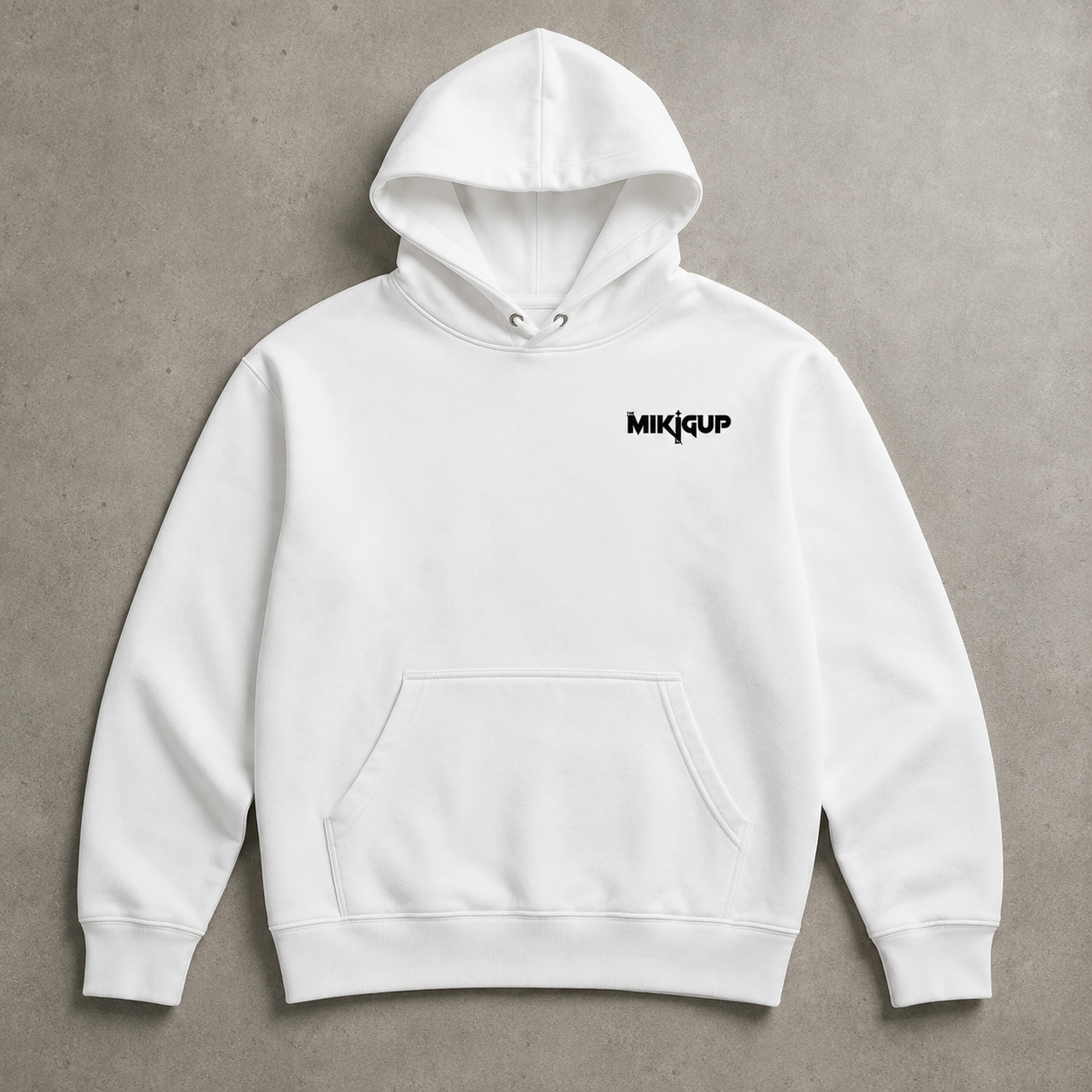 White Oversized Hoodie