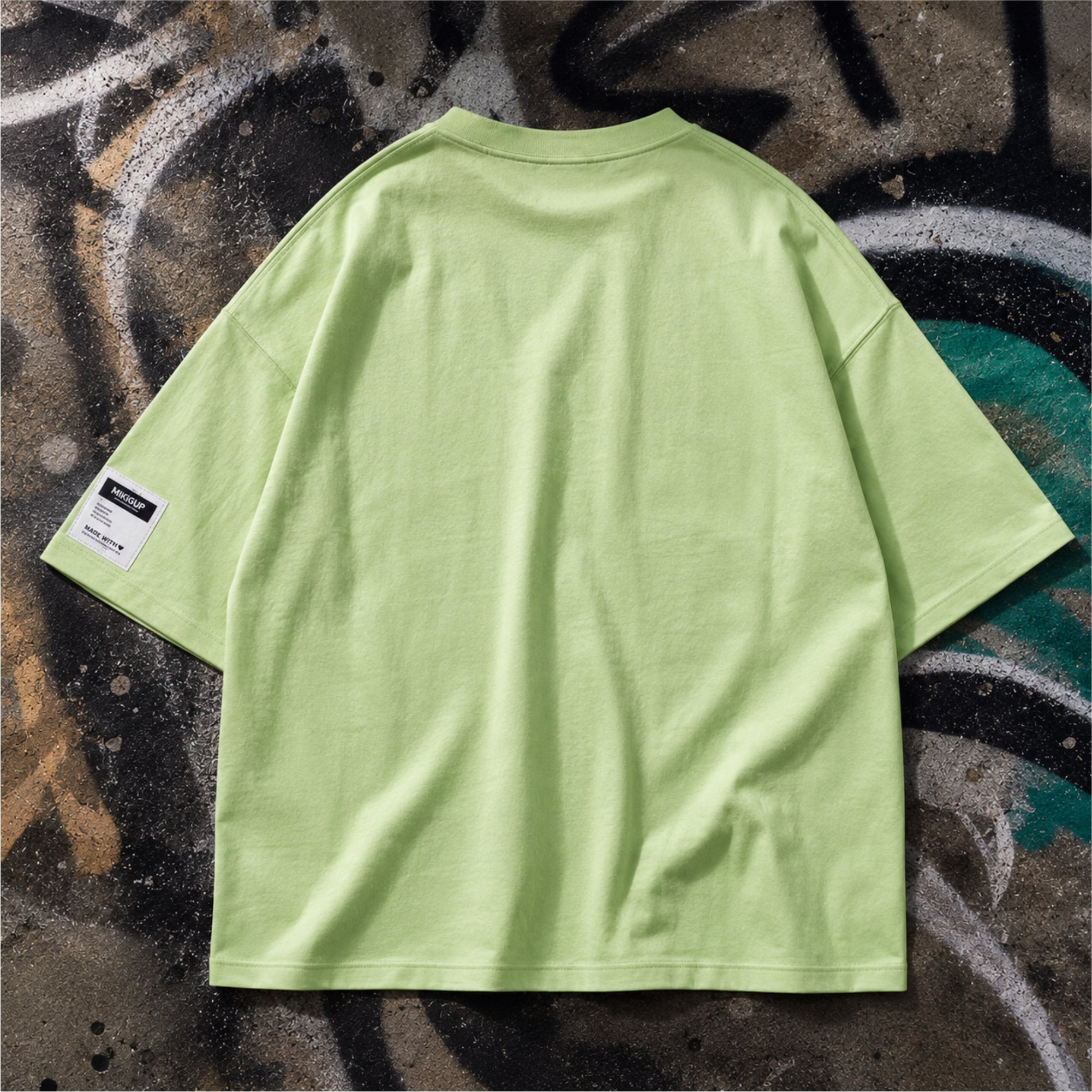 Oversized Tee – Pistachio Green