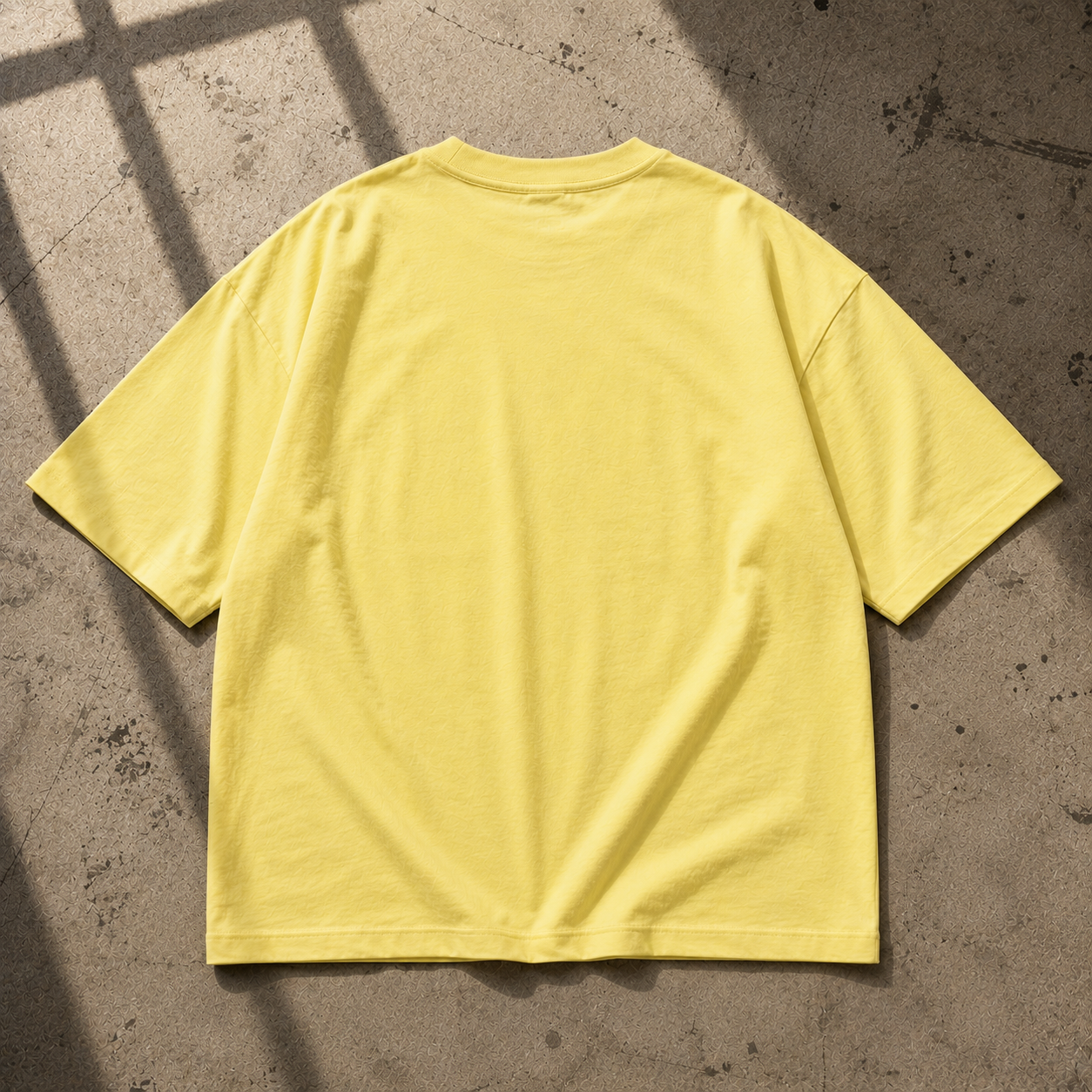 Oversized Tee – Lime Yellow