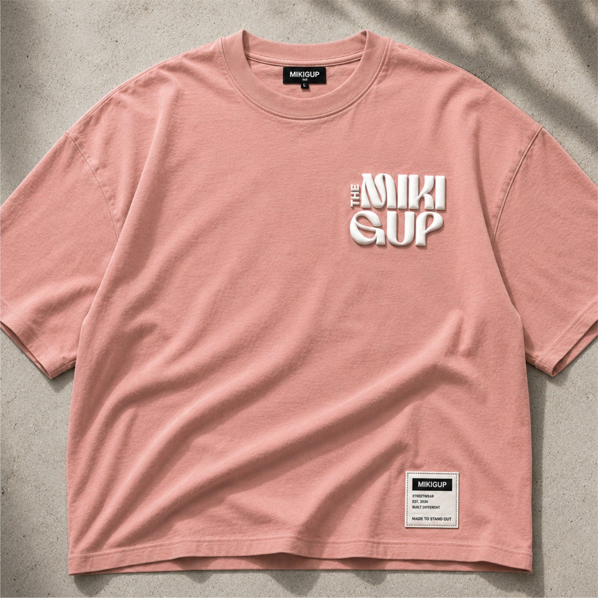 Oversized T-Shirt – Dusty Rose