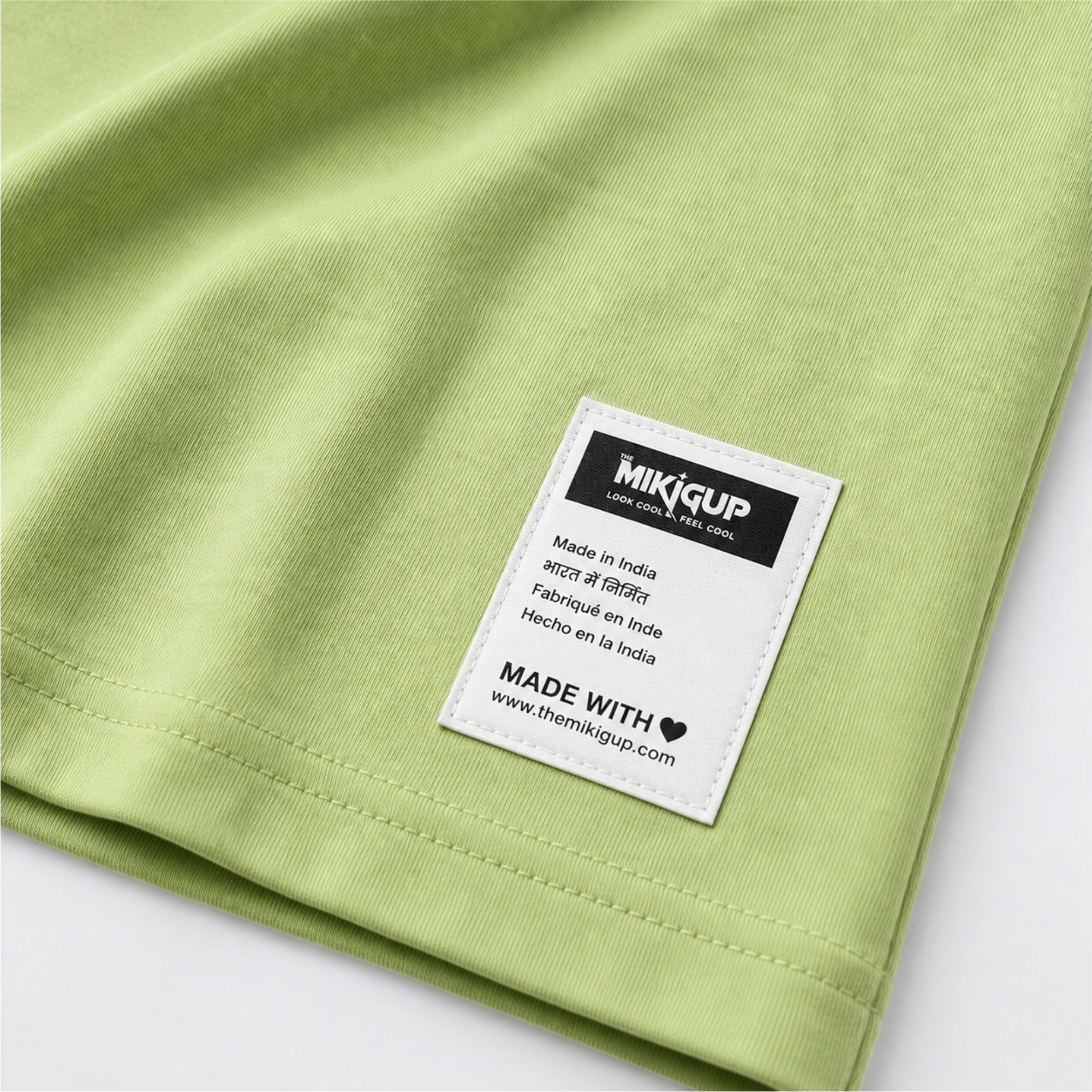 Oversized Tee – Pistachio Green