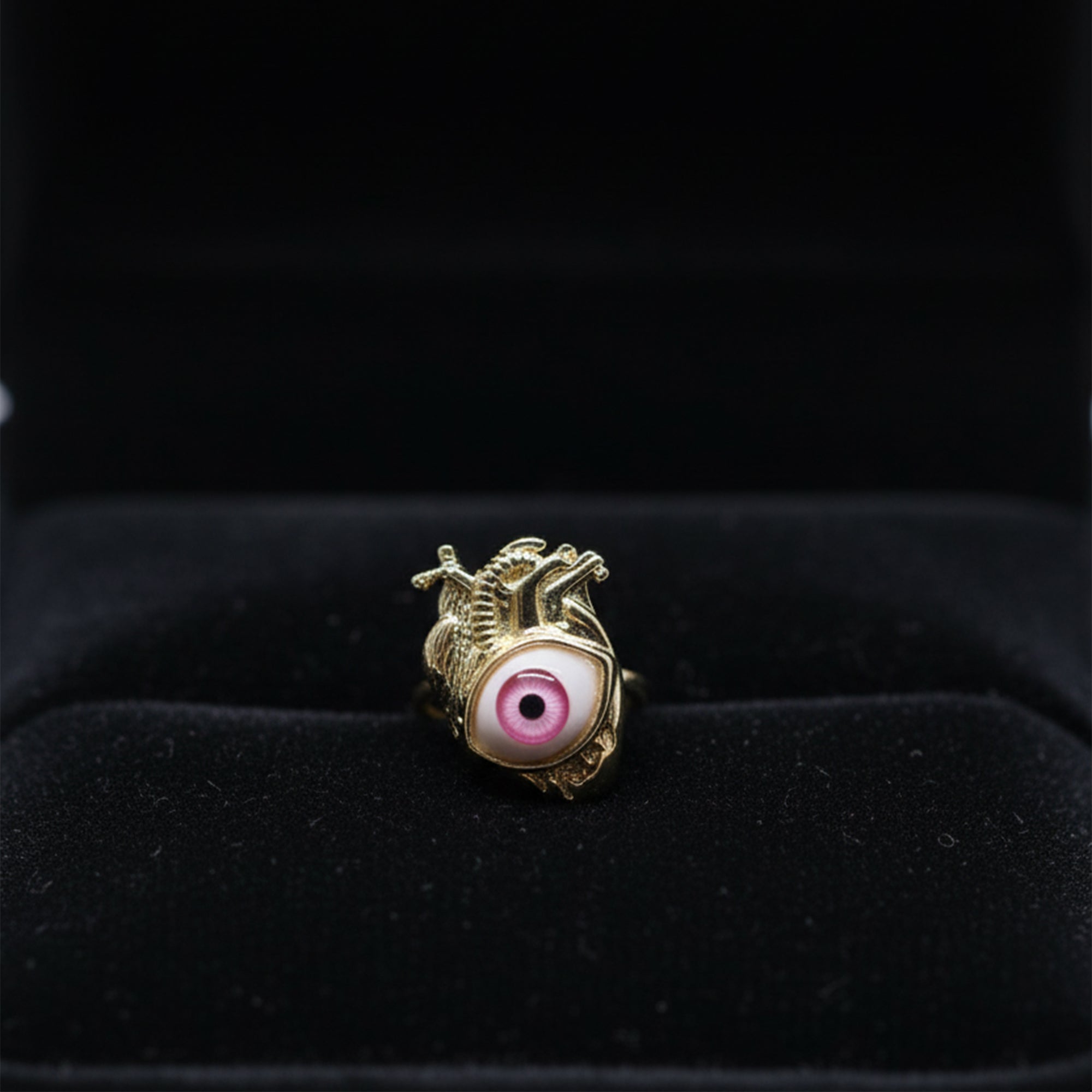 Eye Heart Statement Ring