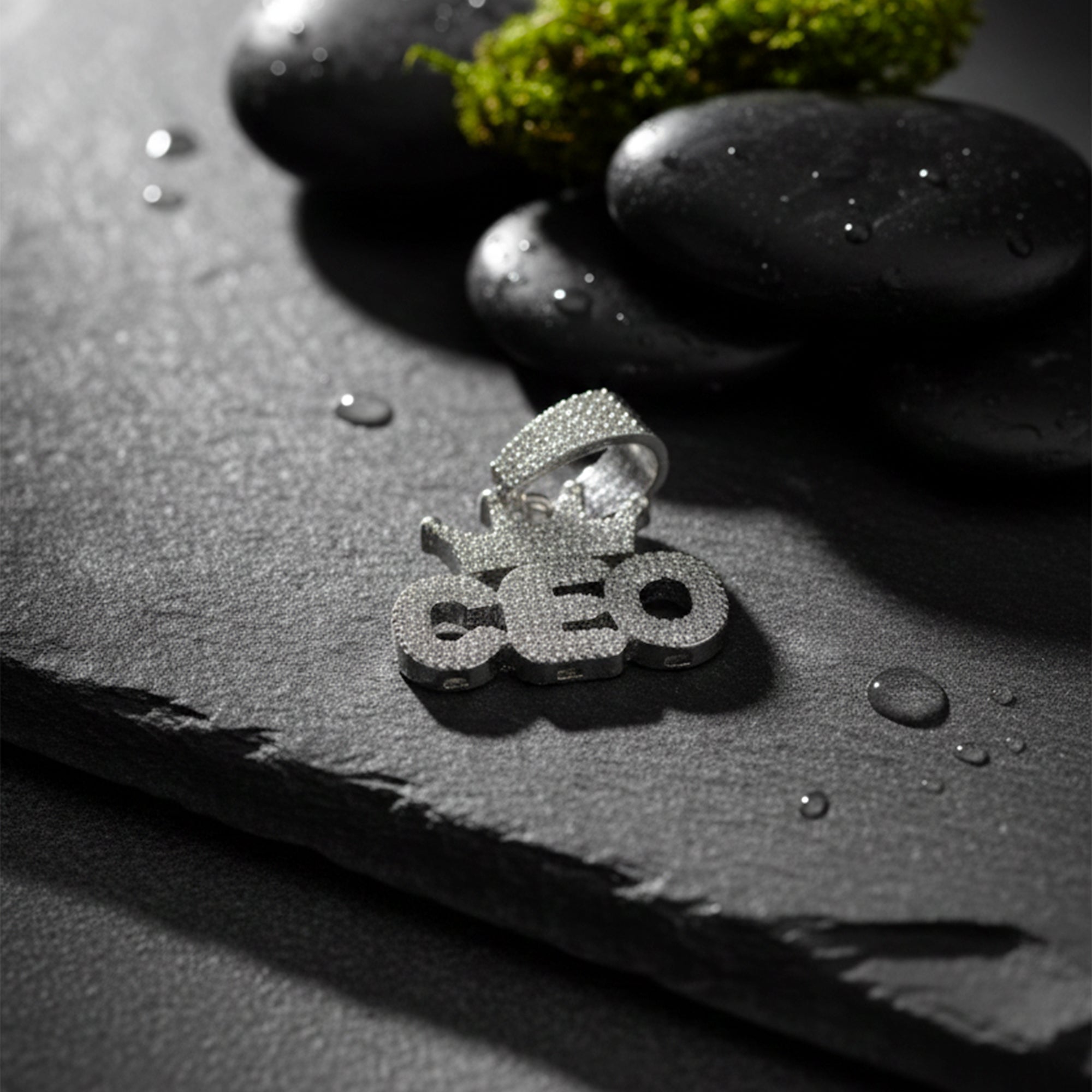 CEO Crown Pendant  Ice Edition
