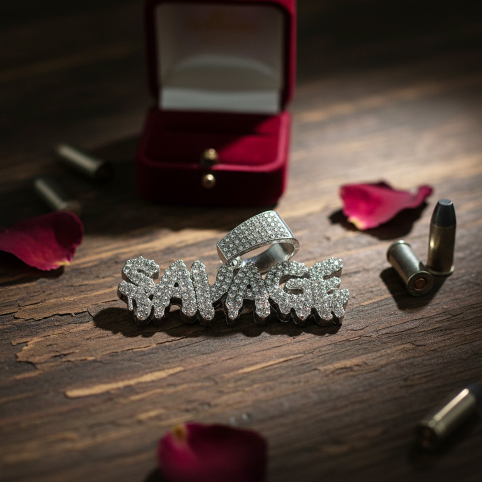 Iced SAVAGE Pendant  Drip Edition