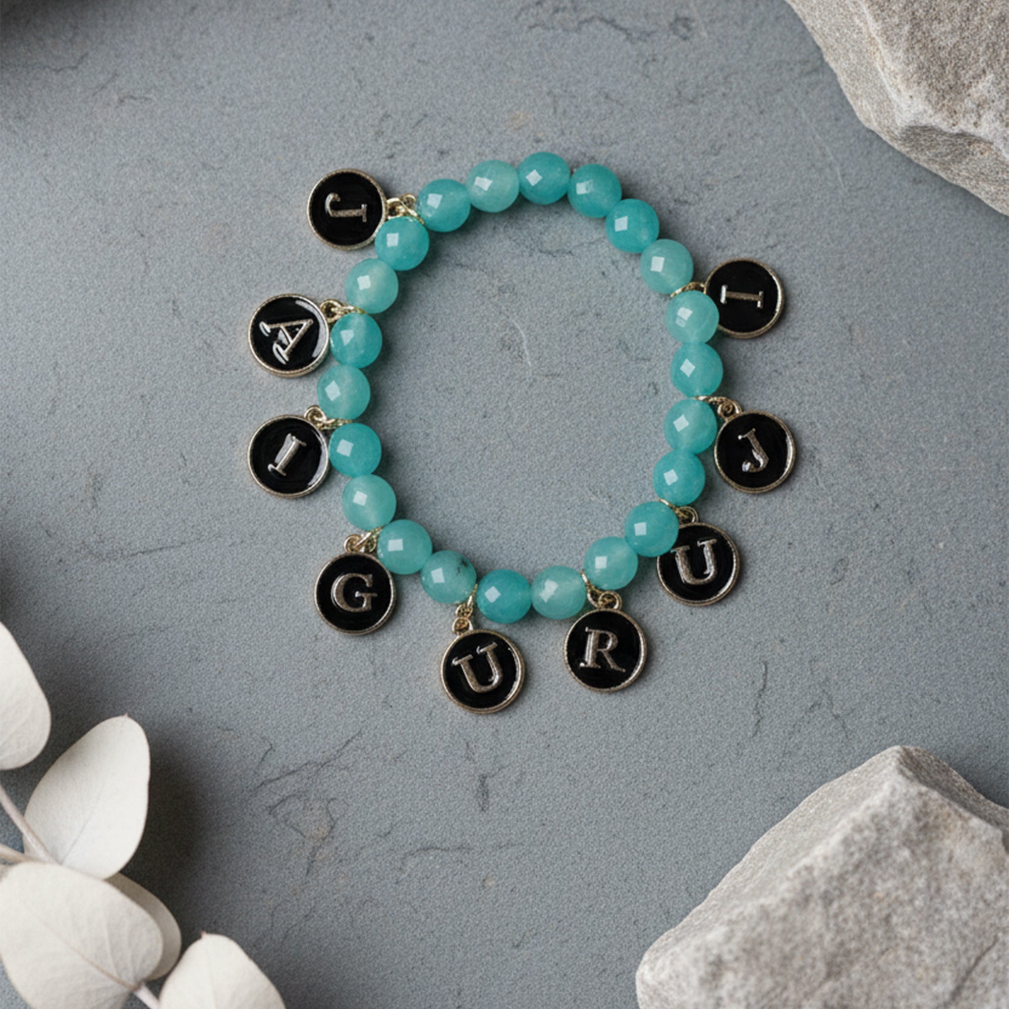 Jai Guruji Spiritual Charm Bracelet