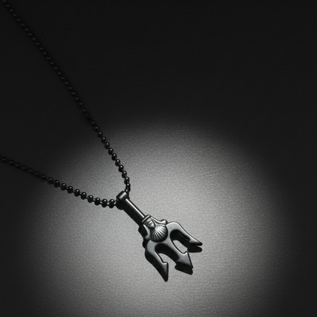 Shadow Trident Pendant Chain