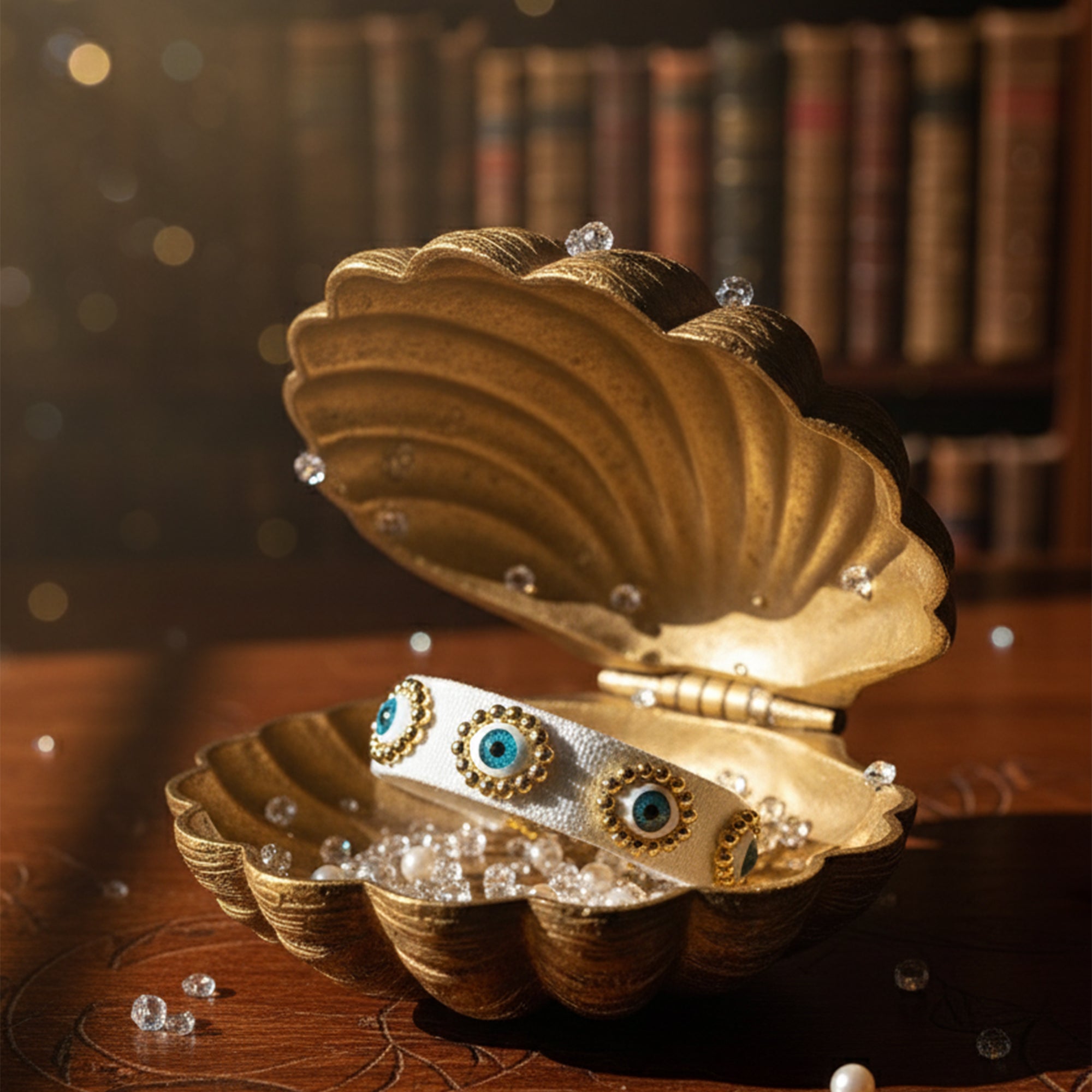 Evil Eye Woven Tassel Bracelet  Boho Luxe Edition