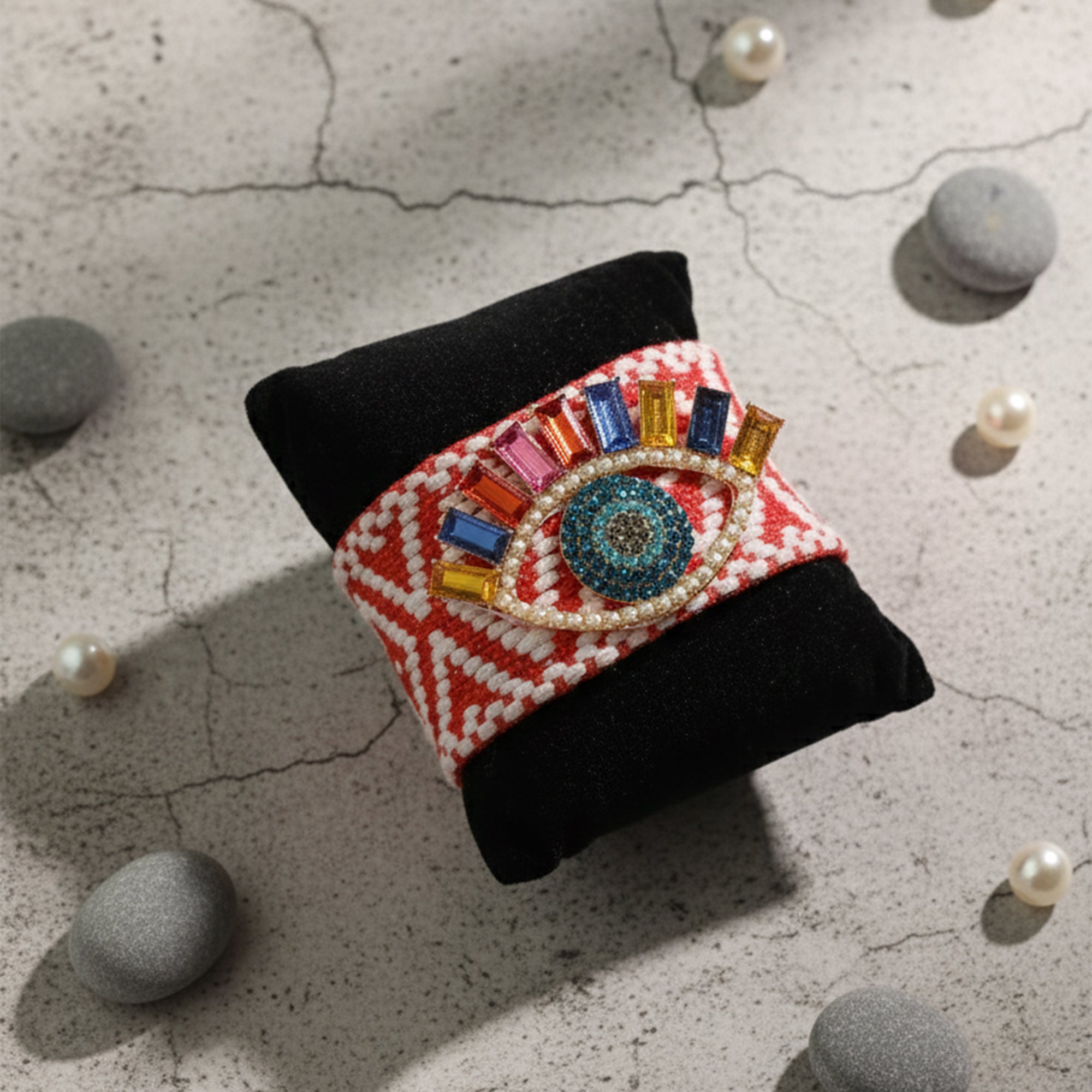 Evil Eye Rainbow Luxe Bracelet