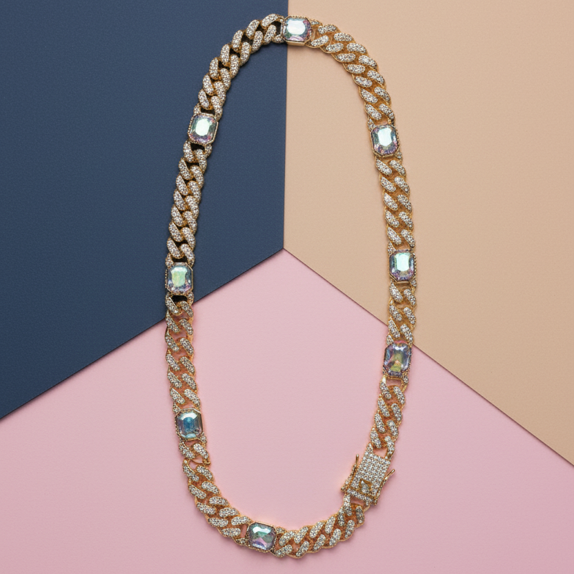 Aurora Luxe Cuban Chain Chains