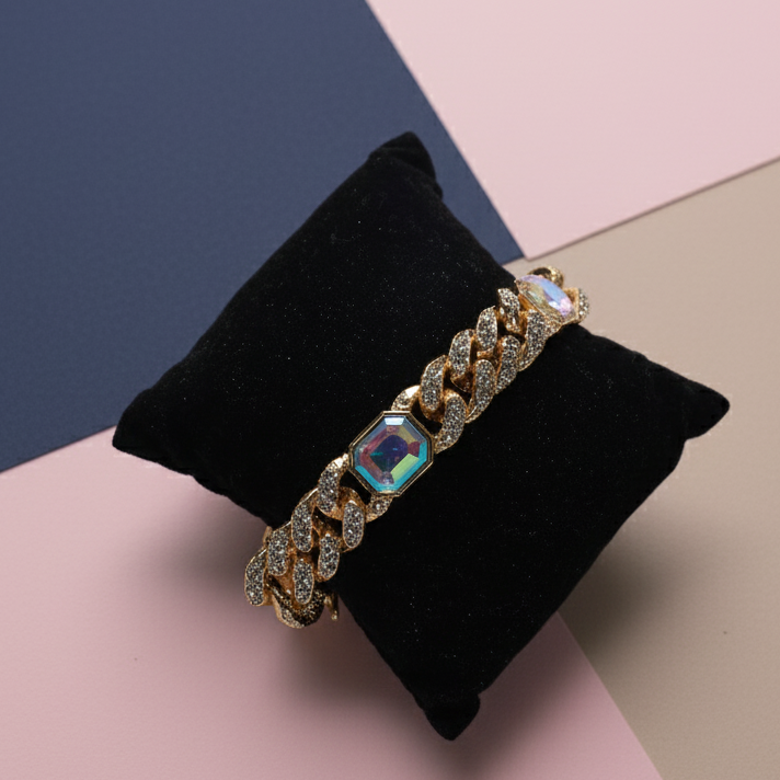 Aurora Luxe Cuban Link Bracelet