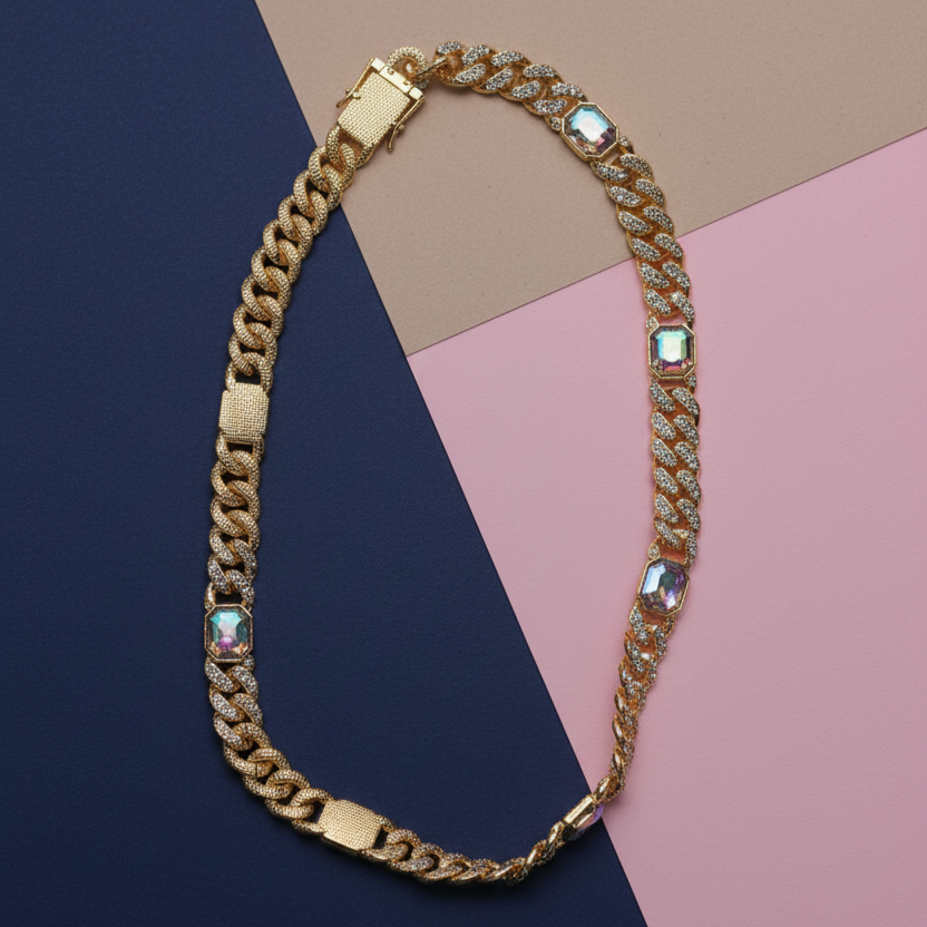 Aurora Luxe Cuban Chain Chains