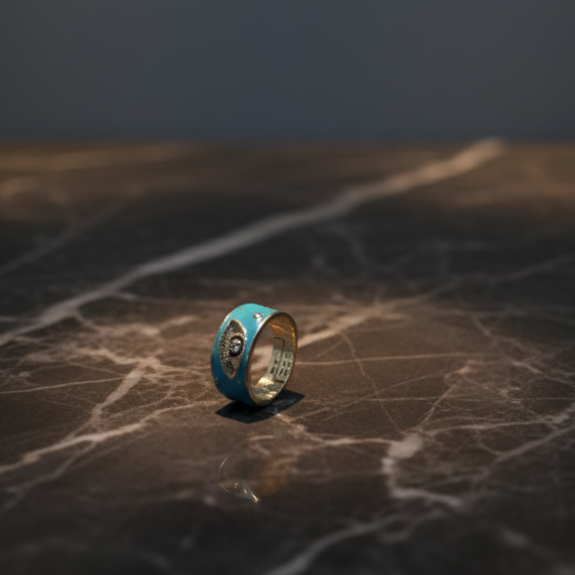 Evil Eye Enamel Ring Collection