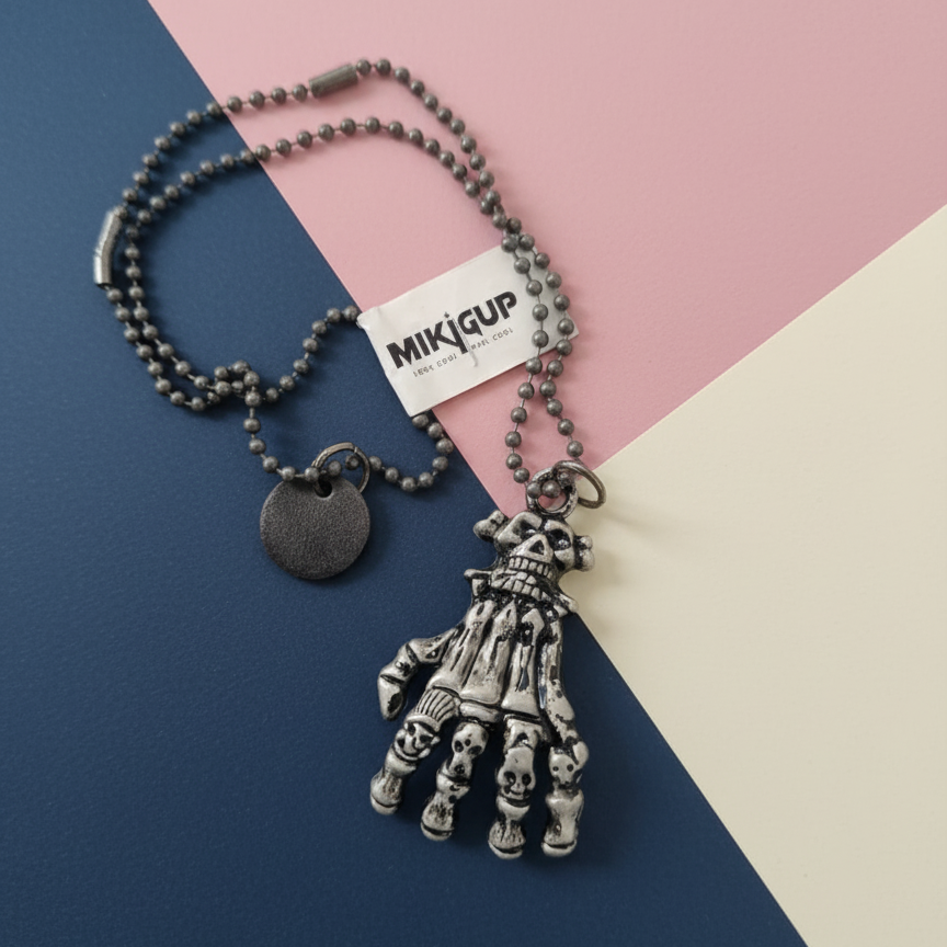 Skull Hand Pendant Chain