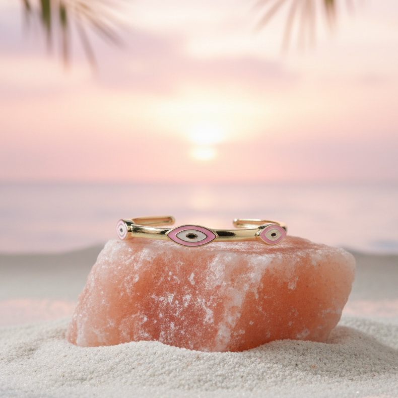Evil Eye Harmony Cuff