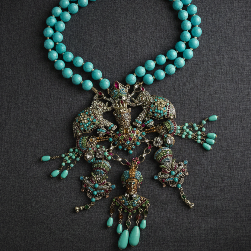 Maharani Luxe Necklace  The Art of Royal Glamour