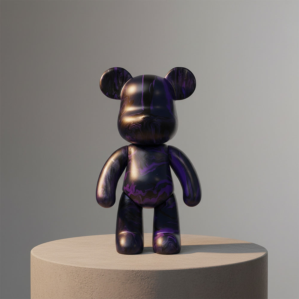 Marbled Art Toy Collection – Limited Edition Designer Figures