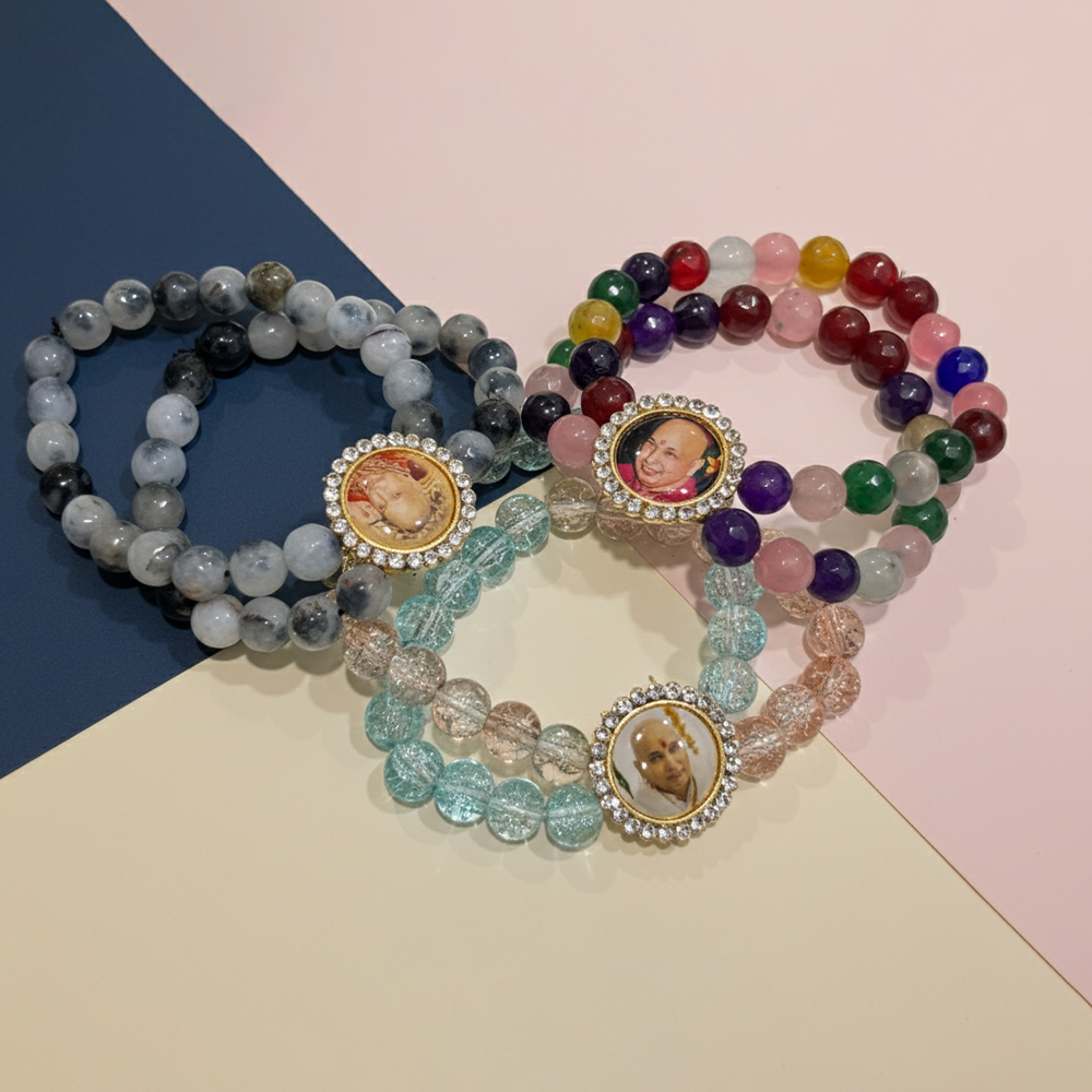 Divine Blessings Gemstone Bracelet   Guruji Edition