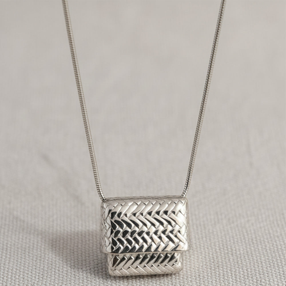 Woven Luxe Pendant