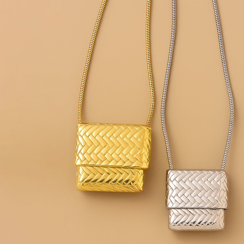 Woven Luxe Pendant