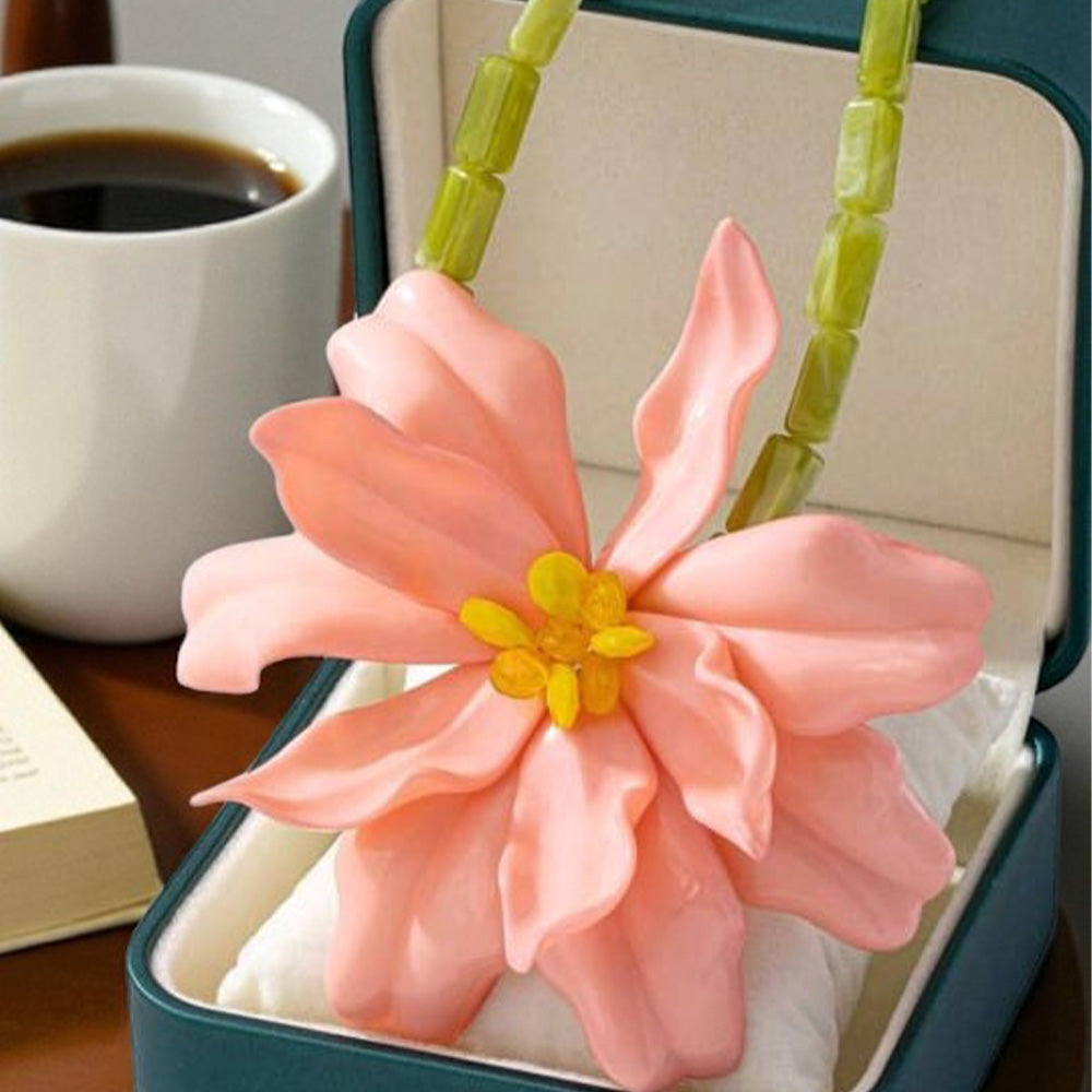 Bloom Bold Necklace Statement Floral Collection