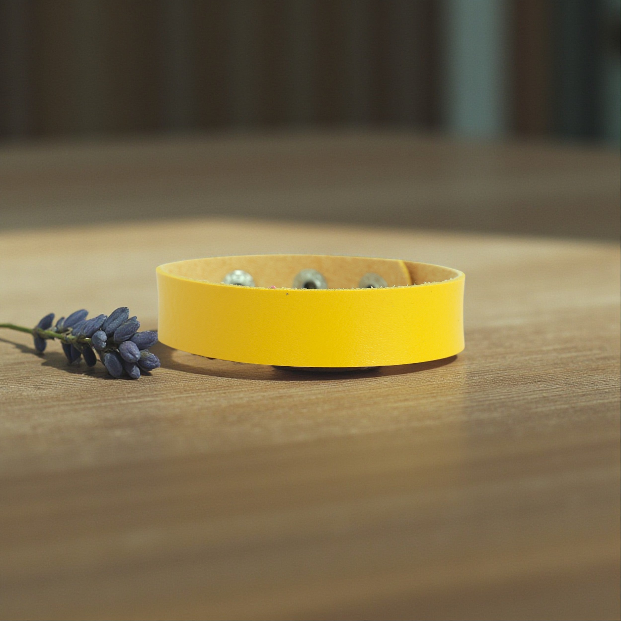 Pop Snap Leather Bracelet